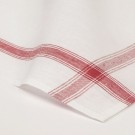 Glasshåndkle av 100 % lin - rødt thumbnail