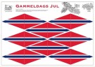 Lag din egen flagglenke til juletreet. thumbnail
