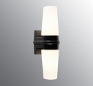 Dobbel vegglampe i porselen, sort thumbnail