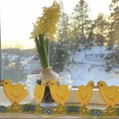 Papirremse påske kylling 67 cm thumbnail