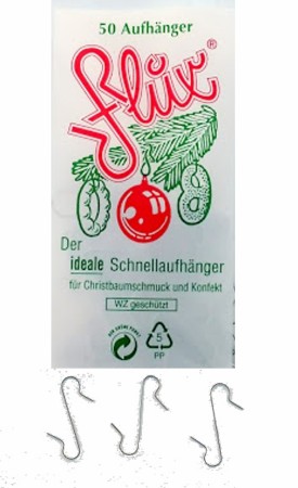 Julepyntoppheng av metall, 50 pk