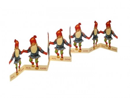 Papirremse - dansende nisser