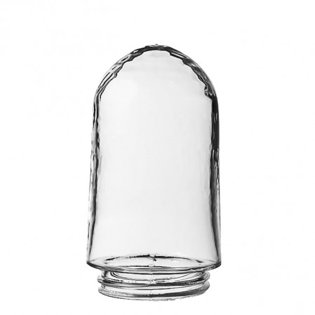 Glasskuppel munnblåst klarglass 160 mm