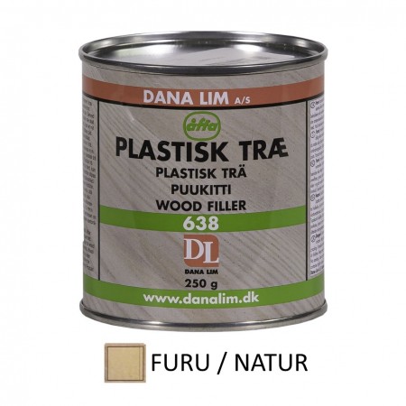 Plastisk tre, formtre furu/natur - 250 gram