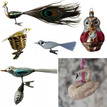 Fugler til juletreet