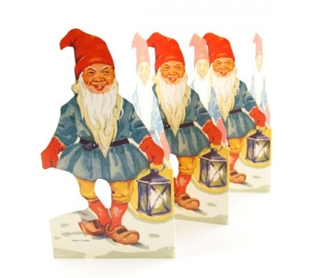 Papirremse - nisse med lykt
