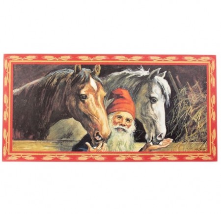 Julebilde av papir 60 x 30 cm