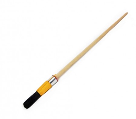 Sprossepensel av naturbust 10 mm, lengde 25,5 cm