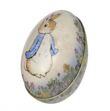 Påskeegg metall kanin