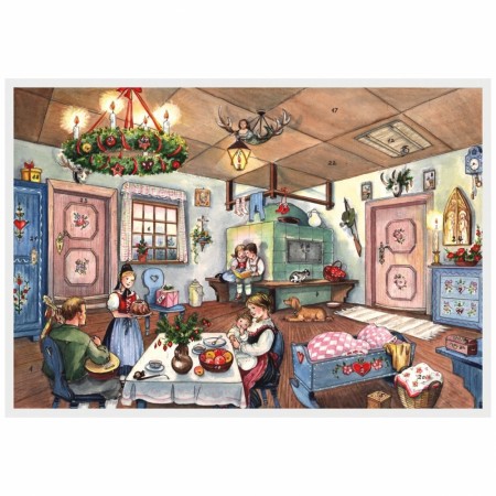 Adventskalender - Gammeldags julekveld på landet