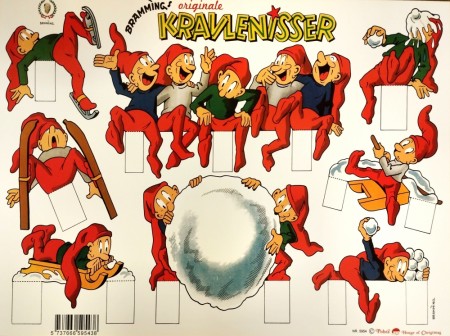 Utklippsark kravlenisser vinter