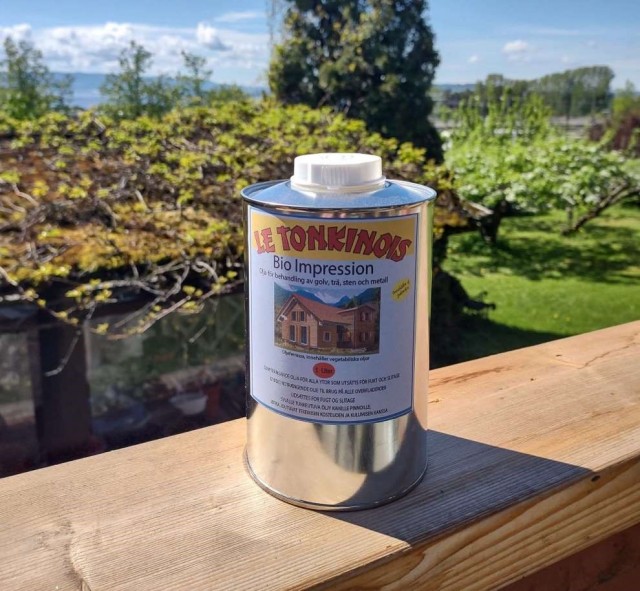 Le Tonkinois Bio impression treolje inneholder eller avgir ingen skadelige gasser..