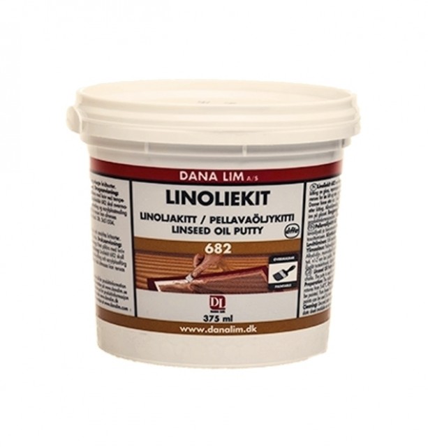 Tradisjonelt linoljekitt 375 ml, i høy kvalitet