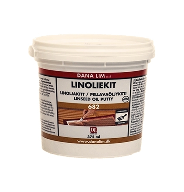 Tradisjonelt linoljekitt 375 ml, i høy kvalitet