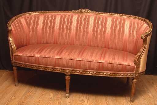 Restaurering gammel sofa