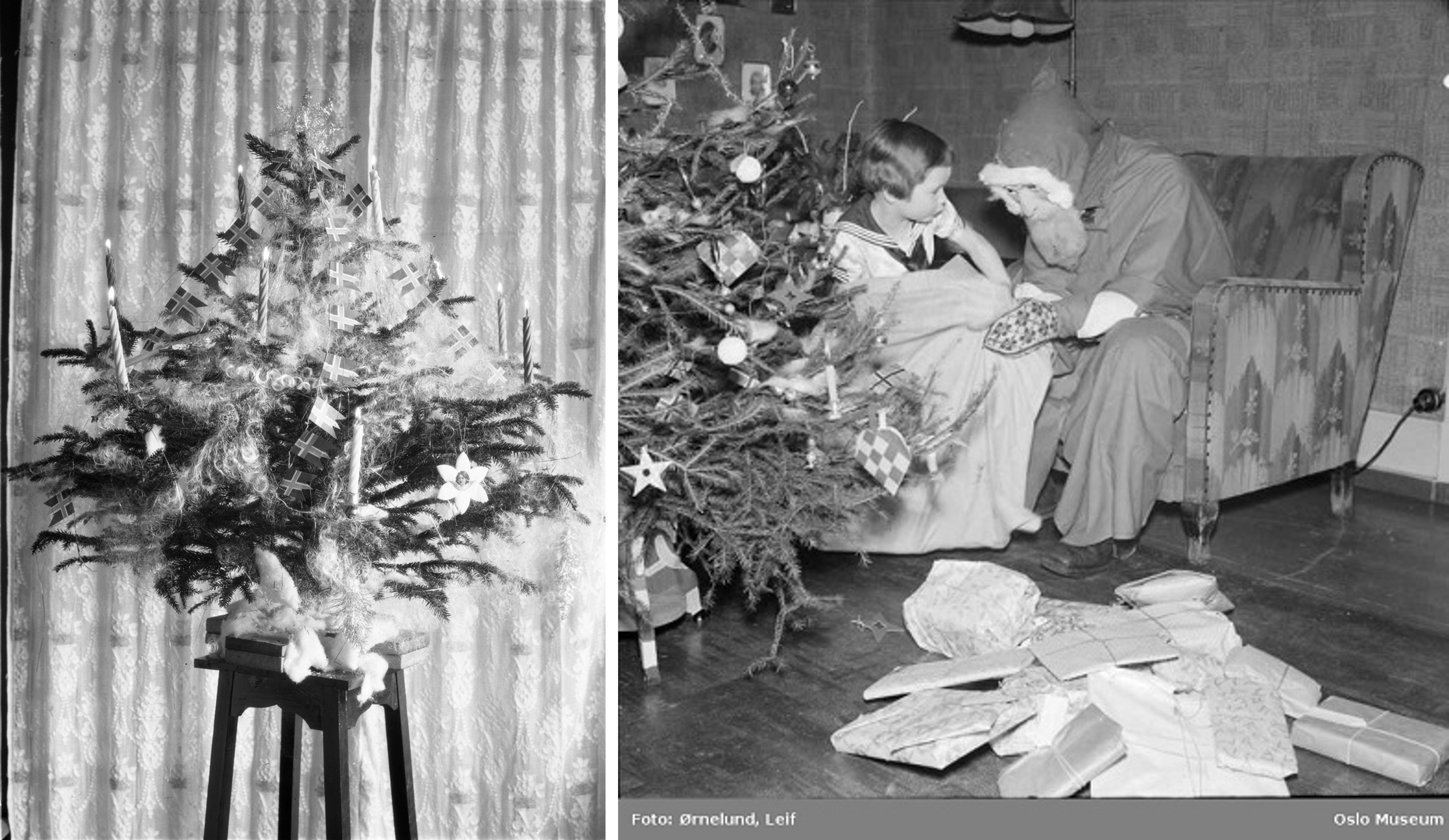 Juletrær fra 1930- og 1940-tallet