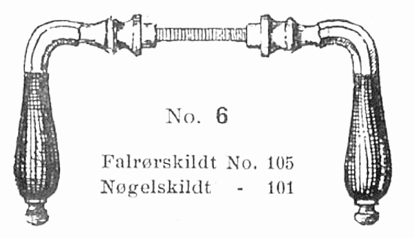 Katalog 1911 Trio no 6 dørvrider