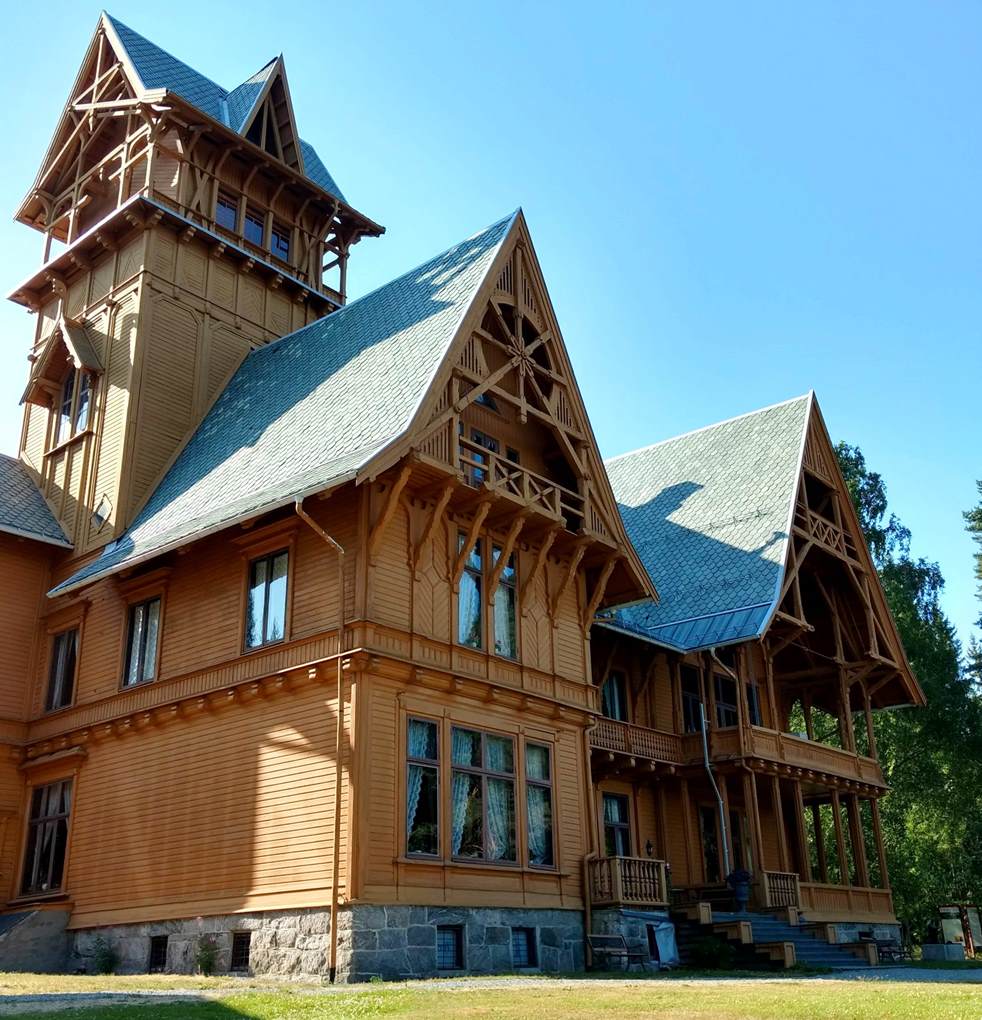 Villa Fridheim tårn sveitserhus