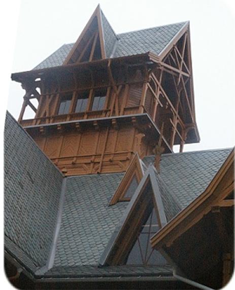 Villa fredheim dragestil og sveitserstil